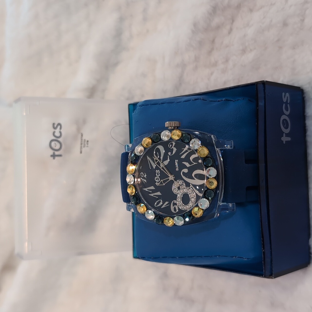 Swarovski adorned Tocs watch
